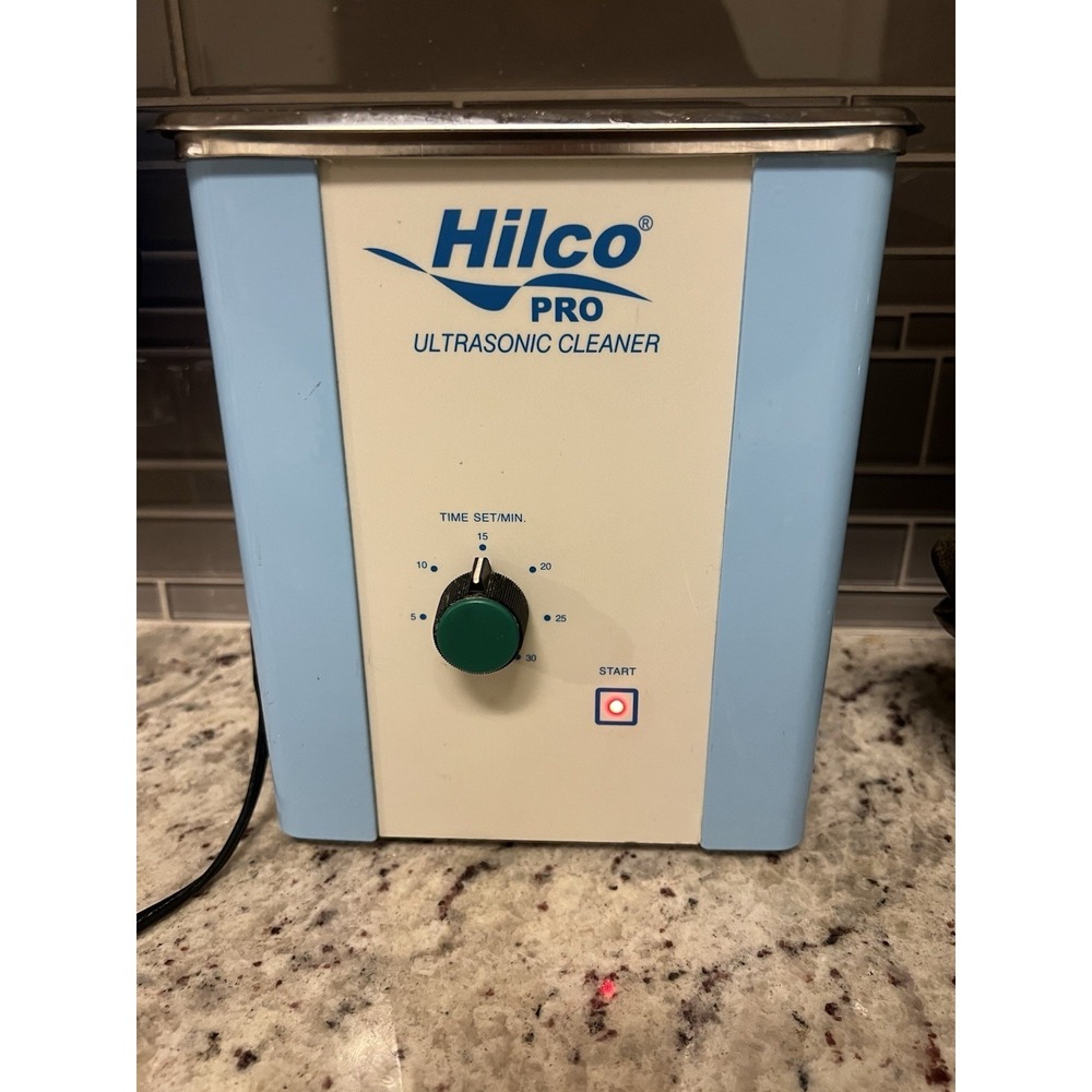 Hilco‎ Pro Ultrasonic Cleaner for Optometrist Office Use Eyeglass Working